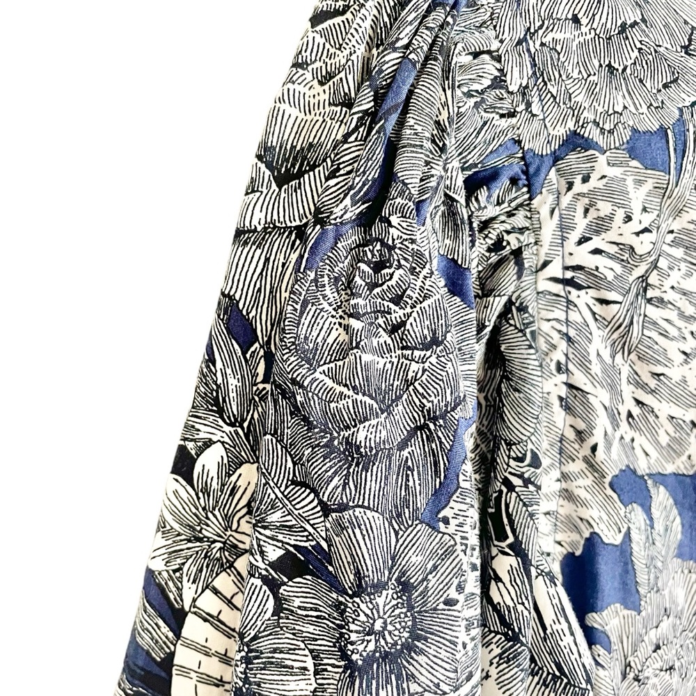J. Crew Collection Ratti seashell long sleeve blouse - Picture 8 of 8